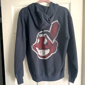 Vintage Indians zip up hoodie